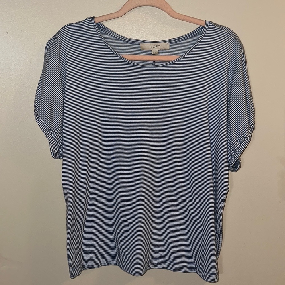 Loft Striped Tee‎ | Small